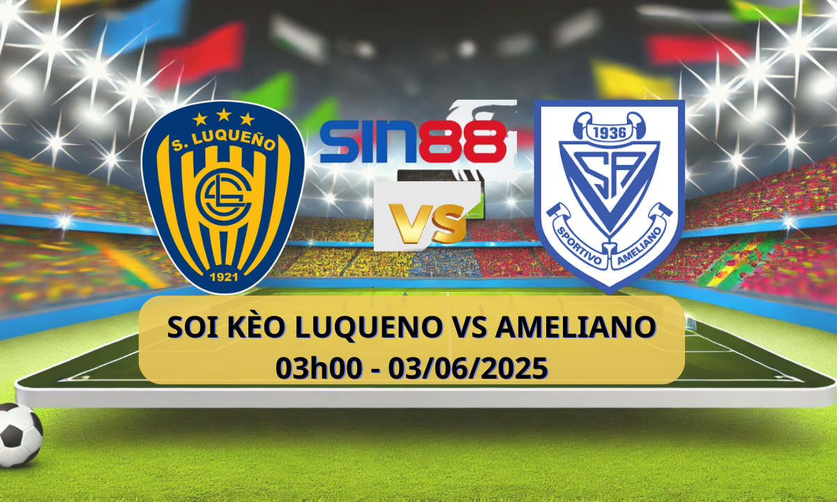 Trận đấu giữa Luqueno và Ameliano