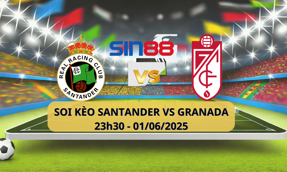 Trận đấu giữa Racing Santander và Granada