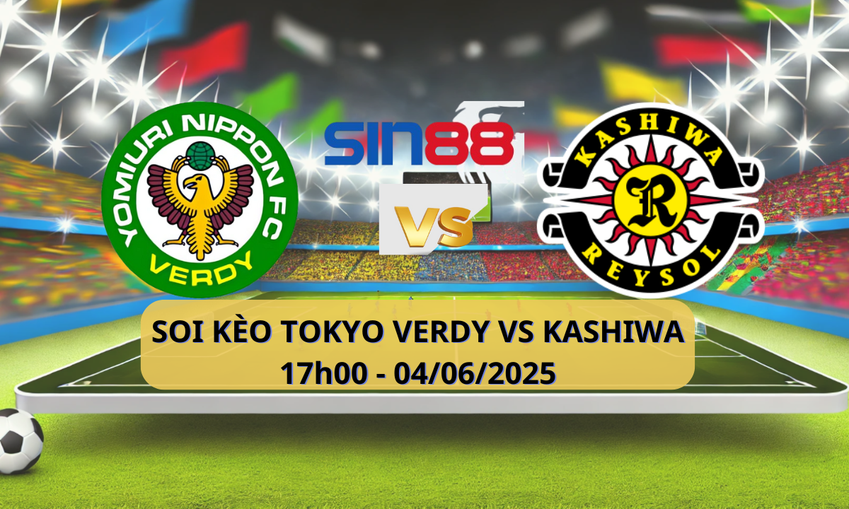 Trận đấu giữa Verdy và Kashiwa